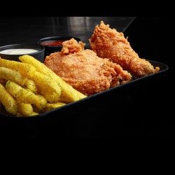 جوجه بروستد ۲ تکه